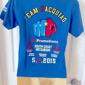 Vintage Team Pac-Man Paquiano  training shirt